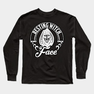 Resting Witch Face Long Sleeve T-Shirt